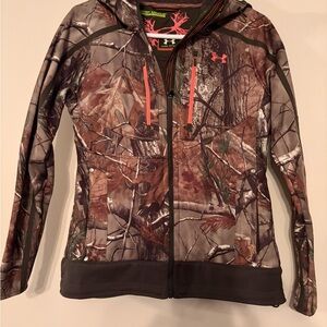 Under Armour Scent Control Jacket with orange  Accents